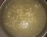 A picture of step 2 of Maggi soup.