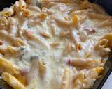 Feta sajtos/paradicsomos penne tészta recept fázis 3 fotója