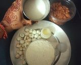 A picture of step 1 of Panjiri (Krishna Janmashtami bhog Prasad panjiri).