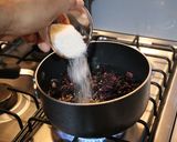 Foto del paso 5 de la receta: Panna cotta con coulis de jamaica
