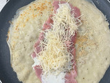 Crêpes jambon/fromage