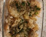 A picture of step 3 of Smashed Potatoes.
