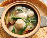 Hình bước làm 4 của món Canh khoai sọ rau rút (nhút)