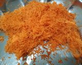 A picture of step 1 of Carrot Halwa 🥕.