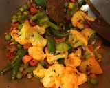 A picture of step 7 of Winter Vegetable Pulao.