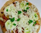 A picture of step 4 of Veg paneer salad Frankie.