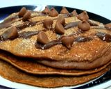 A picture of step 7 of Chocolate Banana Pancake.