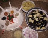 A picture of step 1 of Aloo began.