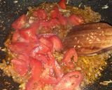 A picture of step 2 of Red Lobia (Rajma).