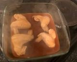 A picture of step 2 of Honey Chilli Chicken Wings.