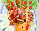 Hình bước làm 4 của món Sườn xào chua ngọt