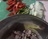 Foto langkah ke 1 dari resep Daging Tumis Paprika.
