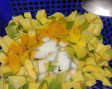 A picture of step 1 of Mango pickle.