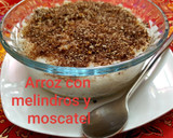 Foto del paso 11 de la receta: Arroz con leche con melindros al moscatel