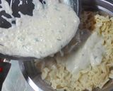 Sajtos farfalle, kukoricás csirkemellel🍴 recept fázis 9 fotója