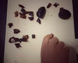 A picture of step 2 of Heart Dates Chocolate.