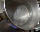A picture of step 2 of Kashmiri chai /Pink tea.