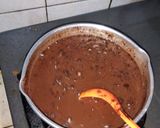 Foto langkah ke 4 dari resep Puding coklat oreo simpel.