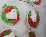 Foto langkah ke 4 dari resep Buko Pandan with Creamy Fla.
