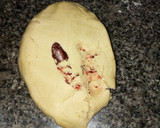 A picture of step 5 of Whipped Shortbread Cookies.