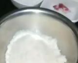 A picture of step 1 of Bread gulab jamun.