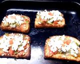 A picture of step 3 of Ricotta cheese bruschetta.