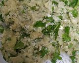 A picture of step 3 of Curd potato paratha.