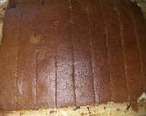 Gâteau au étages choco vanille étape de la recette 2 photo