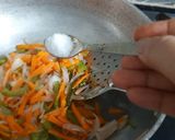 A picture of step 1 of Cheesy garlic chowmin.