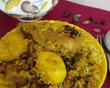 কলকাতার ধাঁচে তৈরি চিকেন বিরিয়ানি রেসিপির ধাপ 14 ছবি