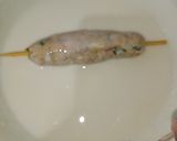 A picture of step 11 of Bread seekh kabab.