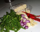 Foto langkah ke 1 dari resep Oseng tempe kacang panjang..