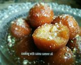 A picture of step 4 of Bread gulab jamun.