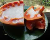Foto langkah ke 4 dari resep Puding Pepaya Wangi Leci.