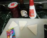 A picture of step 1 of Three Layer Bread pastry🍰🍰.