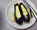 عکس مرحله 3 از دستور دلمه بادمجان بخارپز 🥿 🍆