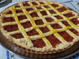 Pasta frola clásica de membrillo