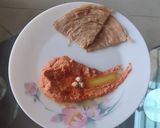 A picture of step 10 of Chilli Tomato Hummus.