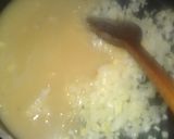 Cukorborsó zöldségleves bárányhúsgombóccal, édesköménnyel és pecorino sajttal recept fázis 10 fotója