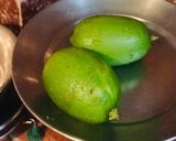 A picture of step 1 of Gondhoraj Chicken or Lebu-Lanka Chicken Curry.