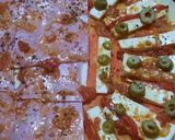 Foto del paso 6 de la receta: Pizza mita - mita (con 5 ingredientes básicos)