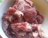 A picture of step 7 of Mutton Aloo gosht.
