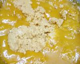 A picture of step 4 of Mango Besan Burfi.