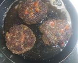 A picture of step 9 of Mutton mince chably kababs.