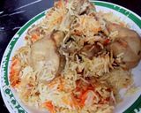 A picture of step 3 of Chicken biryani😍😍😍😍😍 quick biryani.