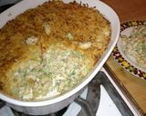 A picture of step 9 of Broccoli Herb Mac & Cheese Bake.