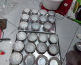 Foto langkah ke 6 dari resep Cup cake chocolate sederhana.