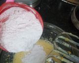 A picture of step 6 of Christmas plum cake.