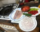 Foto del paso 2 de la receta: Filete de rape con verduras y cigala