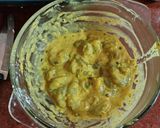 A picture of step 1 of Chilli garlic prawns.